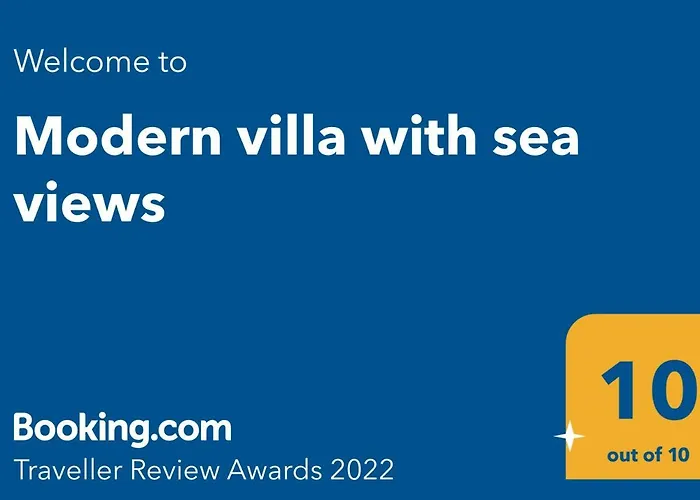 Modern With Sea Views